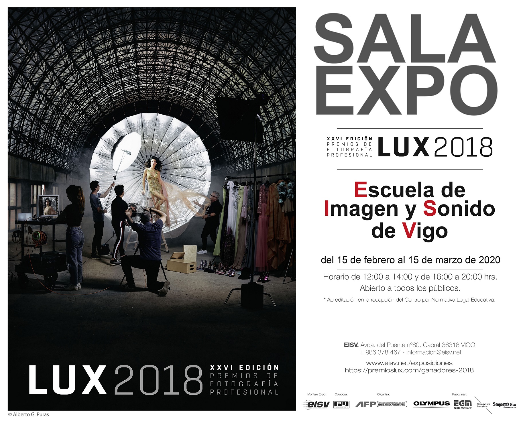 Premios LUX EISV sala de exposiciones 2018